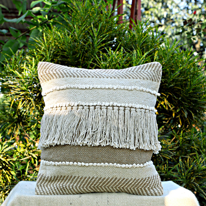 Savanna Fringe Cushion - Fringe Design